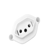 Tomada Sobrepor 2p+t Branca 10a V35 - Voltim