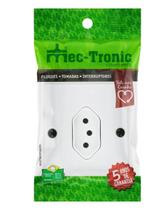 Tomada Sobrepor 2P+T Vertical 10A Mec-Tronic Tomada Sobrepor 2P+T Vertical 10A Mec-Tronic