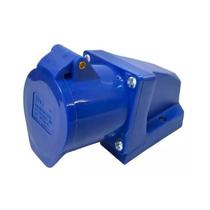 Tomada Sobrepor 2Polo + Terra 32A 220V 6H AZ123 - JNG Tomada Sobrepor 2Polo + Terra 32A 220V 6H AZ123 - JNG