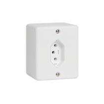 Tomada Sobrepor Bipolar 2p+t 20a 250v Branca 63141 Ilumi Ef Tomada Sobrepor Bipolar 2p+t 20a 250v Branca 63141 Ilumi Ef