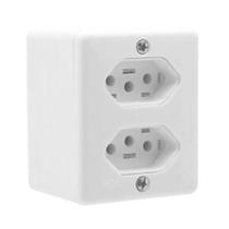 Tomada Sobrepor Dupla 20a 2p+t 63121 Ilumi Tomada Sobrepor Dupla 20a 2p+t 63121 Ilumi