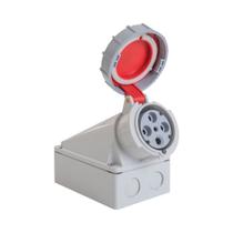 Tomada Sobrepor Industrial 3P+T 63A 380-415V 6H Vermelha IP67 56255343 Tramontina Tomada Sobrepor Industrial 3P+T 63A 380-415V 6H Vermelha IP67 56255343 Tramontina