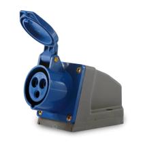 Tomada Sobrepor Soprano 3P+T+N IP44 9H 16A 220/240Vca Azul Tomada Sobrepor Soprano 3P+T+N IP44 9H 16A 220/240Vca Azul