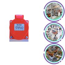 Tomada sobrepor vermelha 3p+t 16a 380/440v 6h ip44 Tomada sobrepor vermelha 3p+t 16a 380/440v 6h ip44