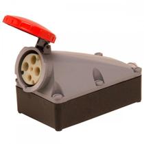 Tomada Steck Sobr.3P+T 63A 440V6H Vm4506 Tomada Steck Sobr.3P+T 63A 440V6H Vm4506