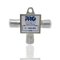 Tomada Tap Blindada Proeletronic 1Ghz 24Db Tomada Tap Blindada Proeletronic 1Ghz 24Db