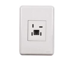 Tomada Telefone 5363 Branca PERLEX