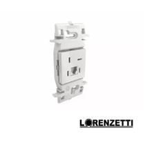 Tomada telefone híbrida telebrás rj11 lz050 pial lorenzetti