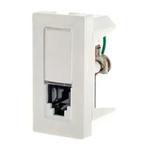 Tomada Telefone Rj11 2fios 1m Branca 615011bc