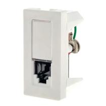 Tomada Telefone Rj11 2fios 1m Branca 615011bc Tomada Telefone Rj11 2fios 1m Branca 615011bc