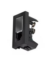 Tomada Telefone Rj11 4 Fios 1m Preta 615010pt