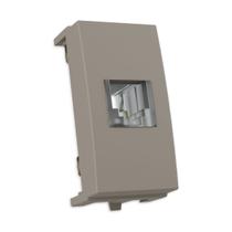 Tomada Telefone RJ11 4 Fios cor Argila Sleek MarGirius Tomada Telefone RJ11 4 Fios cor Argila Sleek MarGirius