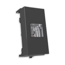 Tomada Telefone RJ11 4 Fios cor Grafite Infiniti MarGirius Tomada Telefone RJ11 4 Fios cor Grafite Infiniti MarGirius