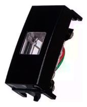 Tomada Telefone Rj11 4fios Ebony Sleek Tomada Telefone Rj11 4fios Ebony Sleek