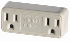Tomada termostática Thermo Cube TC-3 120V liga/desliga automaticamente
