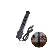Tomada Torre Para Bancada 3 Plug E 2 Usb Preto Hafele Tomada Torre Para Bancada 3 Plug E 2 Usb Preto Hafele