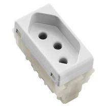 Tomada Tramontina Linha Liz Sem Placa 10A Tomada Tramontina Linha Liz Sem Placa 10A