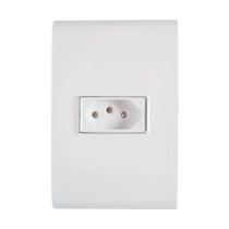 Tomada Tramontina Liz Branco 20A Horizontal 57170/213 Tomada Tramontina Liz Branco 20A Horizontal 57170/213