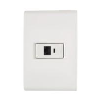 Tomada Tramontina Rj45 Categoria 6 Com Placa Branca Tomada Tramontina Rj45 Categoria 6 Com Placa Branca