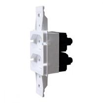 Tomada Transmobil 2 Tomada S/P 20A Branco 14055 Tomada Transmobil 2 Tomada S/P 20A Branco 14055