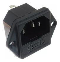 Tomada Tripolar As-07 C/ Porta Fus