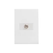 Tomada TV Coaxial Placa 4x2 1 Posto Vertical Tramontina Tomada TV Coaxial Placa 4x2 1 Posto Vertical Tramontina