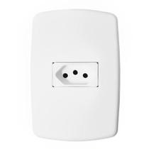 Tomada Universal 2p+t 10a Com Placa - Dc-8100-25 - Dicompel