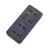 Tomada Universal Com 3 Portas USB E 1 Porta Tipo-C, Plugue UK/EU/US, Cabo De Extensão De 18m, Tomada Tomada Universal Com 3 Portas USB E 1 Porta Tipo-C, Plugue UK/EU/US, Cabo De Extensão De 18m, Tomada