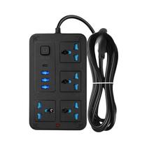 Tomada Universal Com 4 a 6 Saídas USB Tipo-C 2500W Cabo De Extensão Soquete Elétrico Plugue EU UK US Tomada Universal Com 4 a 6 Saídas USB Tipo-C 2500W Cabo De Extensão Soquete Elétrico Plugue EU UK US