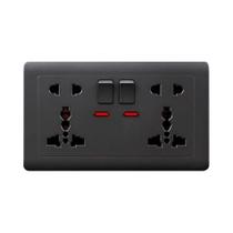 Tomada Universal Multifuncional Com Controle De Interruptor AC 100-250V 13A Padrão Europeu Delviz