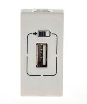 Tomada usb 1 mod. 1500ma branca 615088bc pial plus+