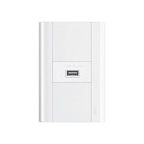 Tomada USB Fame Modulare 15W com Placa 4x2