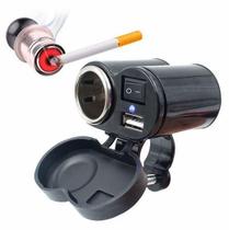 Tomada Usb Para Moto Carregador Celular Gps Acendedor Cigarro Tomada Usb Para Moto Carregador Celular Gps Acendedor Cigarro