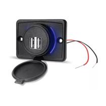 Tomada USB para recarregar celular automotivo 12V Roadstar RS110-2UBR