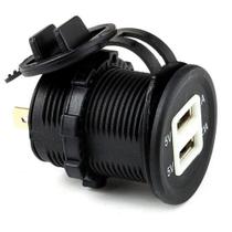 Tomada Usb Plástico Fêmea 12V Tomada Usb Plástico Fêmea 12V