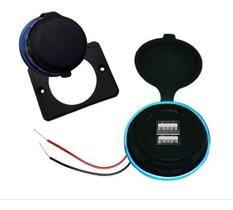 Tomada Usb Veicular Carregador Celular Tablet Extensor