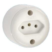 Tomada West Plug Redonda 10A 250v Tomada West Plug Redonda 10A 250v