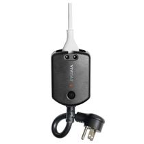 Tomada Wi-Fi externa Vivitar Ha-1011 impermeável preta Tomada Wi-Fi externa Vivitar Ha-1011 impermeável preta