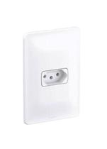 Tomada Zeffia 2P+T 10A Com Placa 680110 Legrand