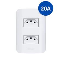 Tomadas 10A 20a Teclas Placas 4x2 e 4x4 Interruptores Romazi Linha Canoa Simples/Paralelo Tomadas 10A 20a Teclas Placas 4x2 e 4x4 Interruptores Romazi Linha Canoa Simples/Paralelo