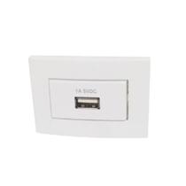 Tomadas Usb Charger 1 Saídas P/moveis Margirius Branca