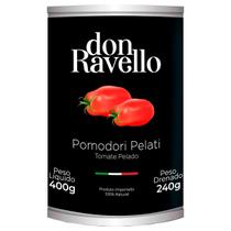 Tomate don ravello pomodori pelati lata abre facil 400g Tomate don ravello pomodori pelati lata abre facil 400g