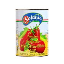 Tomate Italiano pelado San Marzano Dop Solania 800g