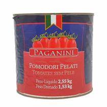 Tomate paganini di pomodori pelati sem pele 2,5kg