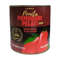 Tomate Pelado Italiano Pomita Pomodori Pelati Importado Lata 2,5 kg