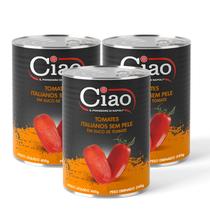 Tomate pelati ciao 400gr pack 3