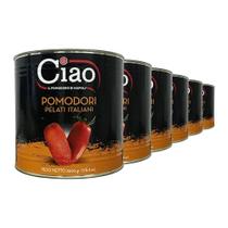 Tomate Pelati Ciao Sem Pele Lata 2,5 Kgs Atacado (6 Unidades)