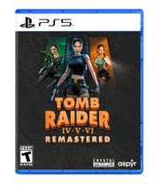 Tomb Raider IV-VI Remastered Starring Lara Croft PS5 Midia Fisica Tomb Raider IV-VI Remastered Starring Lara Croft PS5 Midia Fisica