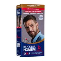 Tonaliante Biocolor Homem Castanho Claro - Bozzano Tonaliante Biocolor Homem Castanho Claro - Bozzano
