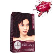 Tonalizante 366 Haskell Excllusiv Tom Castanho Escuro Vermelho Intenso